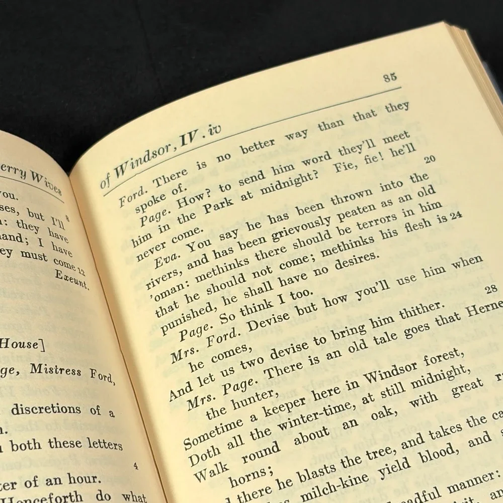 The Yale Shakespeare:‎ The Merry Wives of Windsor - Santvoord (Hardcover, 1950s)